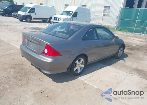2004 Honda Civic Ex из США, поврежденный, VIN 1HGEM22024L077784